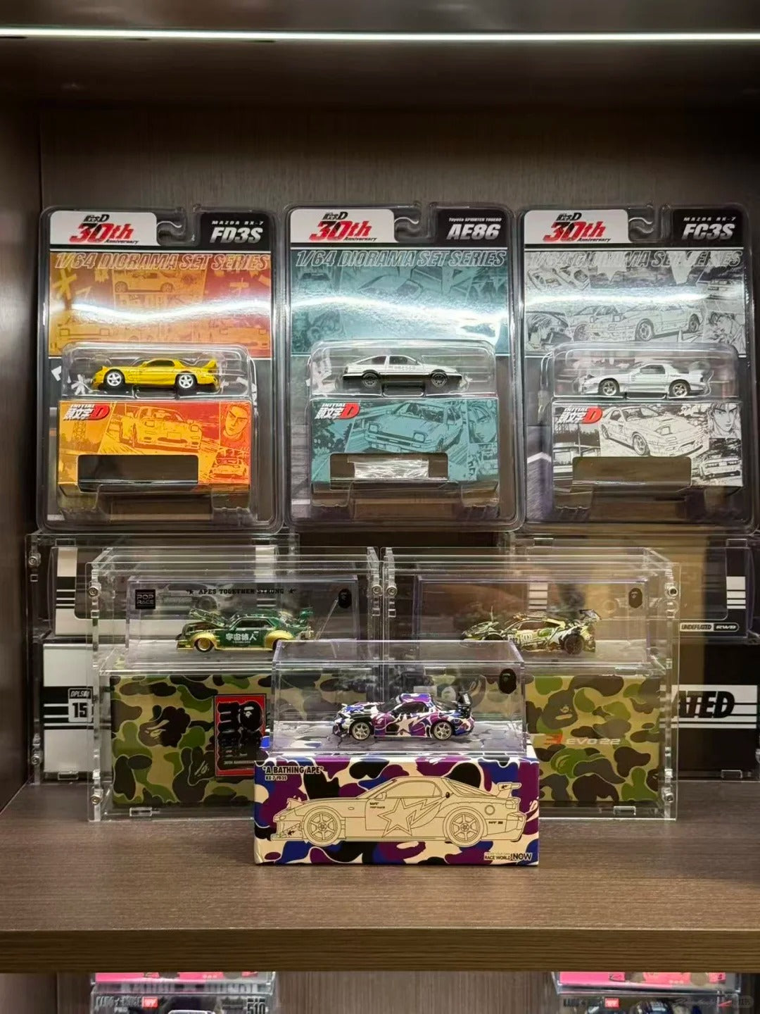 HEC 2026 Poprace 1:64 BAPE Hong Kong 20th Anniversary Limited Edition RX-7