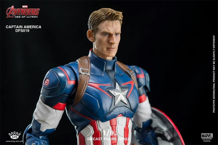 King Arts Avengers: Age of Ultron 1/9 Scale Diecast Figure Captain America DFS026