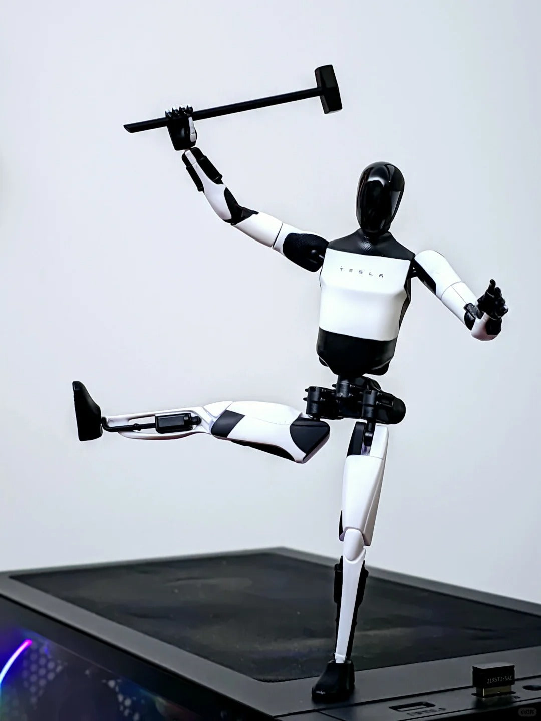 All New The Official Tesla Bot Action Figure