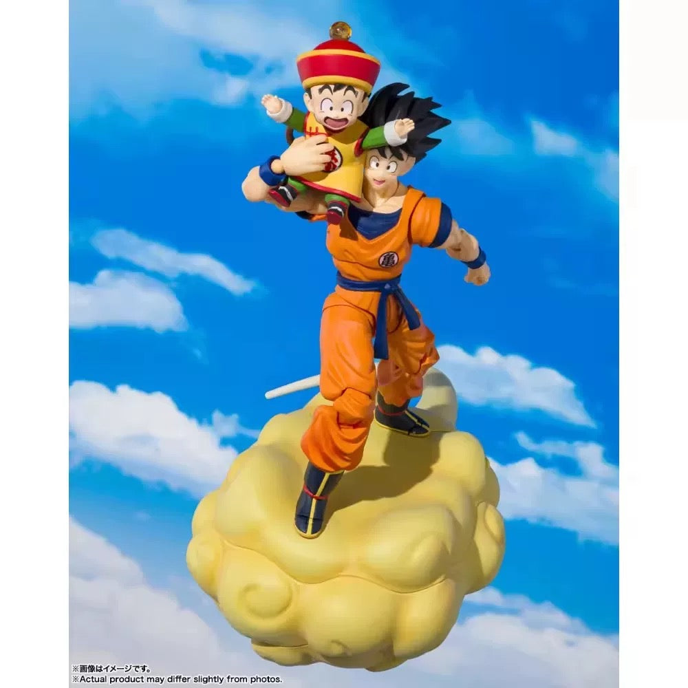 S.H.Figuarts Son Goku & Son Gohan - Kid & Kintoun - Exclusive Edition