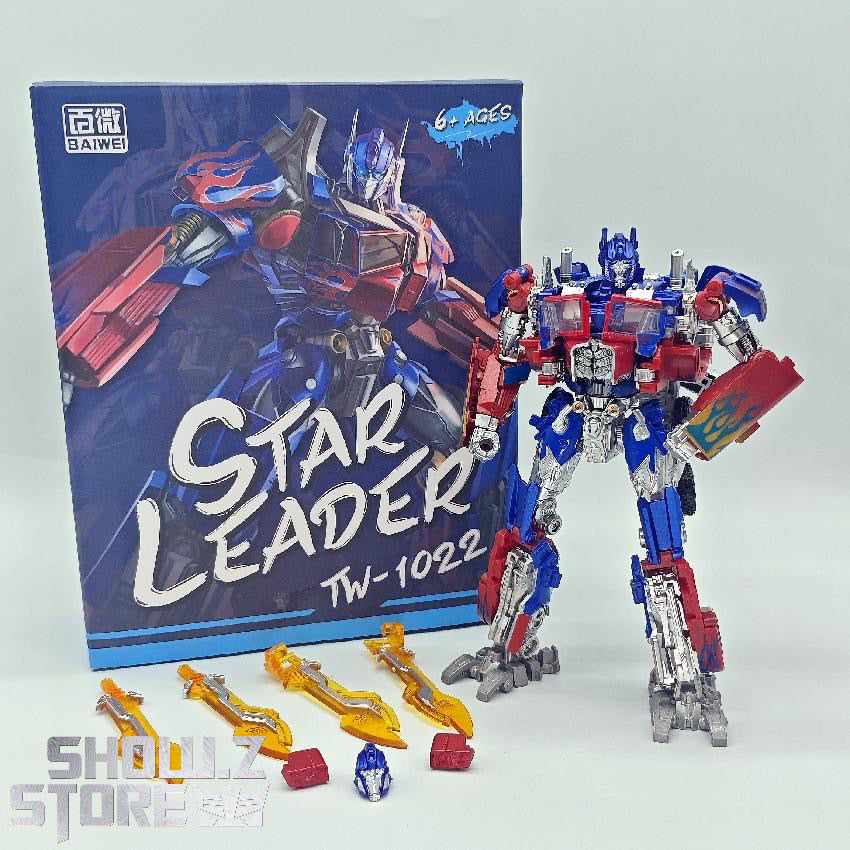 Baiwei Transformers TW-1022 Star Leader Optimus Prime (Upgraded)