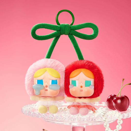 CRYBABY Crying For Love Series "Love You Cherry Much" Vinyl Plush Hanging Card 100% Authentic