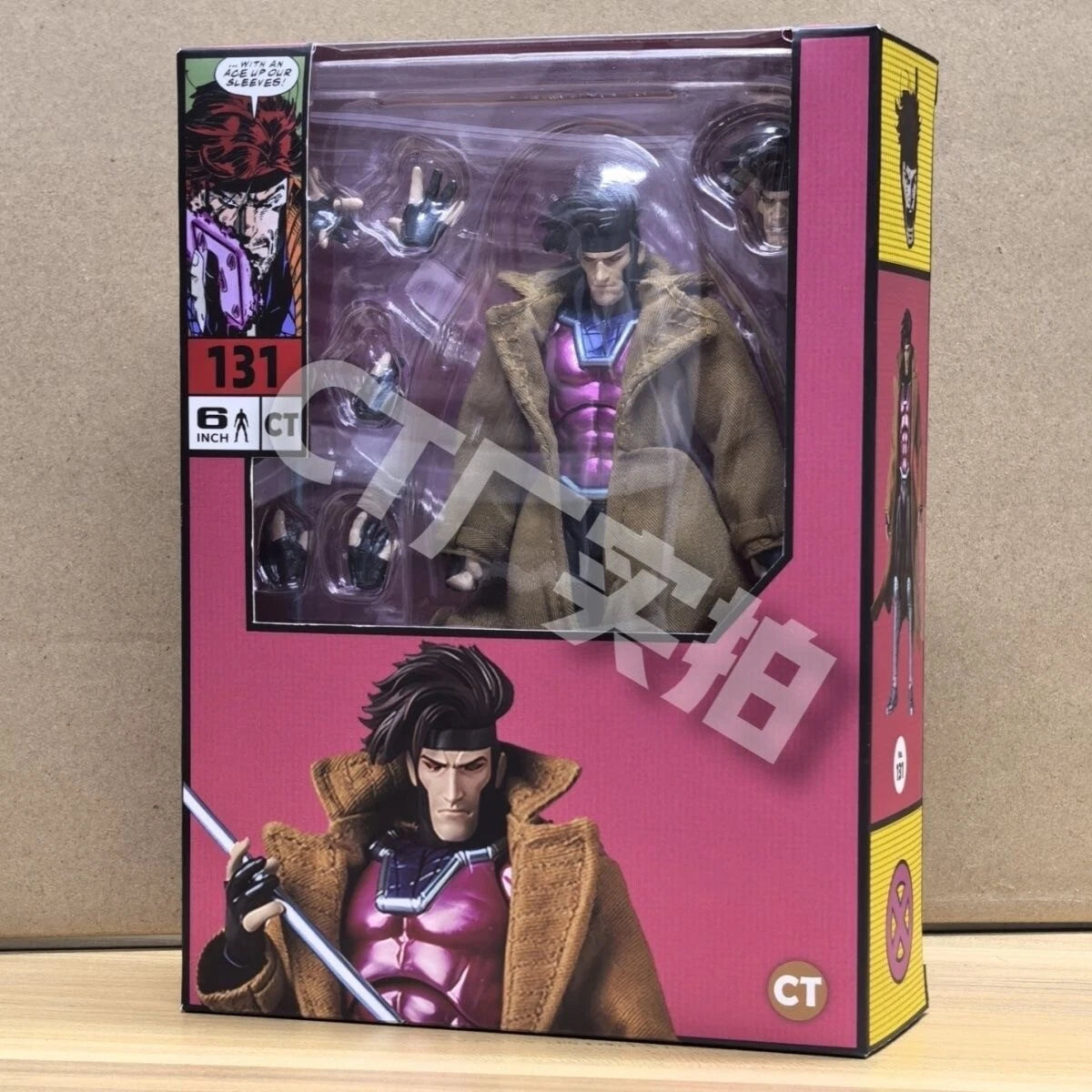 [Pre-order] CT Toys Gambit MAFEX No.131 X-Men Comic Ver. Action Figure (INR 2599)