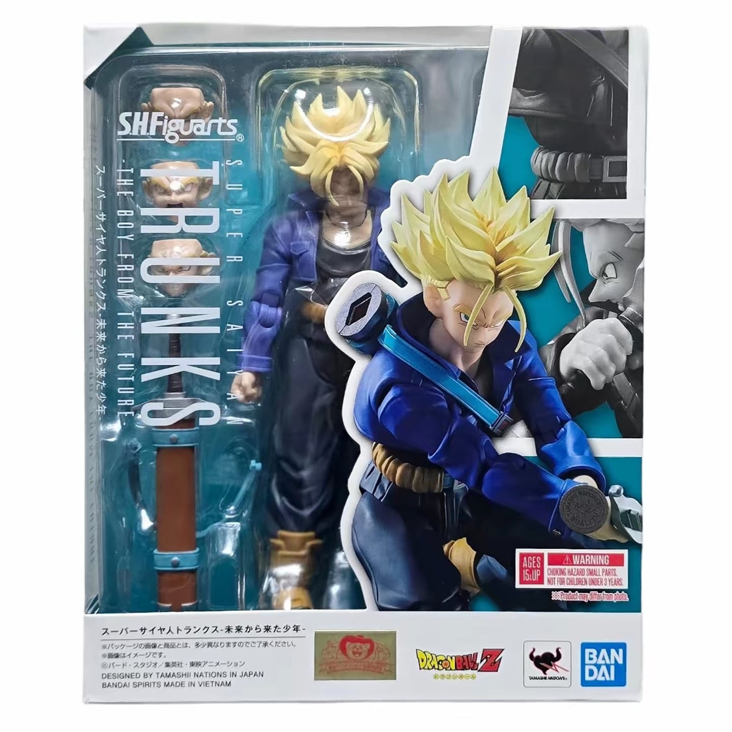 S.H.Figuarts Dragon Ball Z Super Saiyan Trunks - The Boy from the Future Action Figure(2026 Reissue)