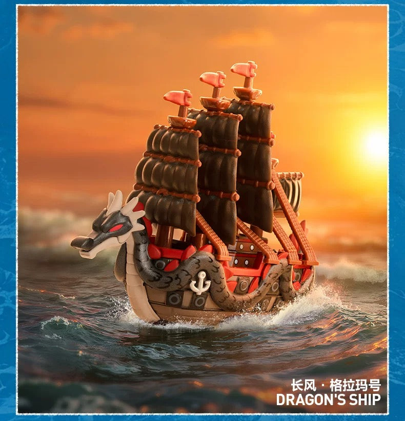 One Piece - The Grand Line Series Vehicles Blind box 100% Authentic by Popmart