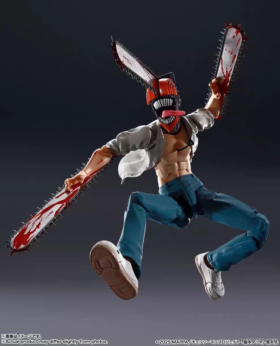 SHF S.H.Figuarts Chainsaw Man – The Movie: Reze Arc (Denji) 1/12 Action Figure - 100% Authentic
