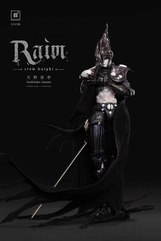 (Pre-Order) Beautiful Chemistry BC x Yoshitaka Amano RAIM - Crow Knight