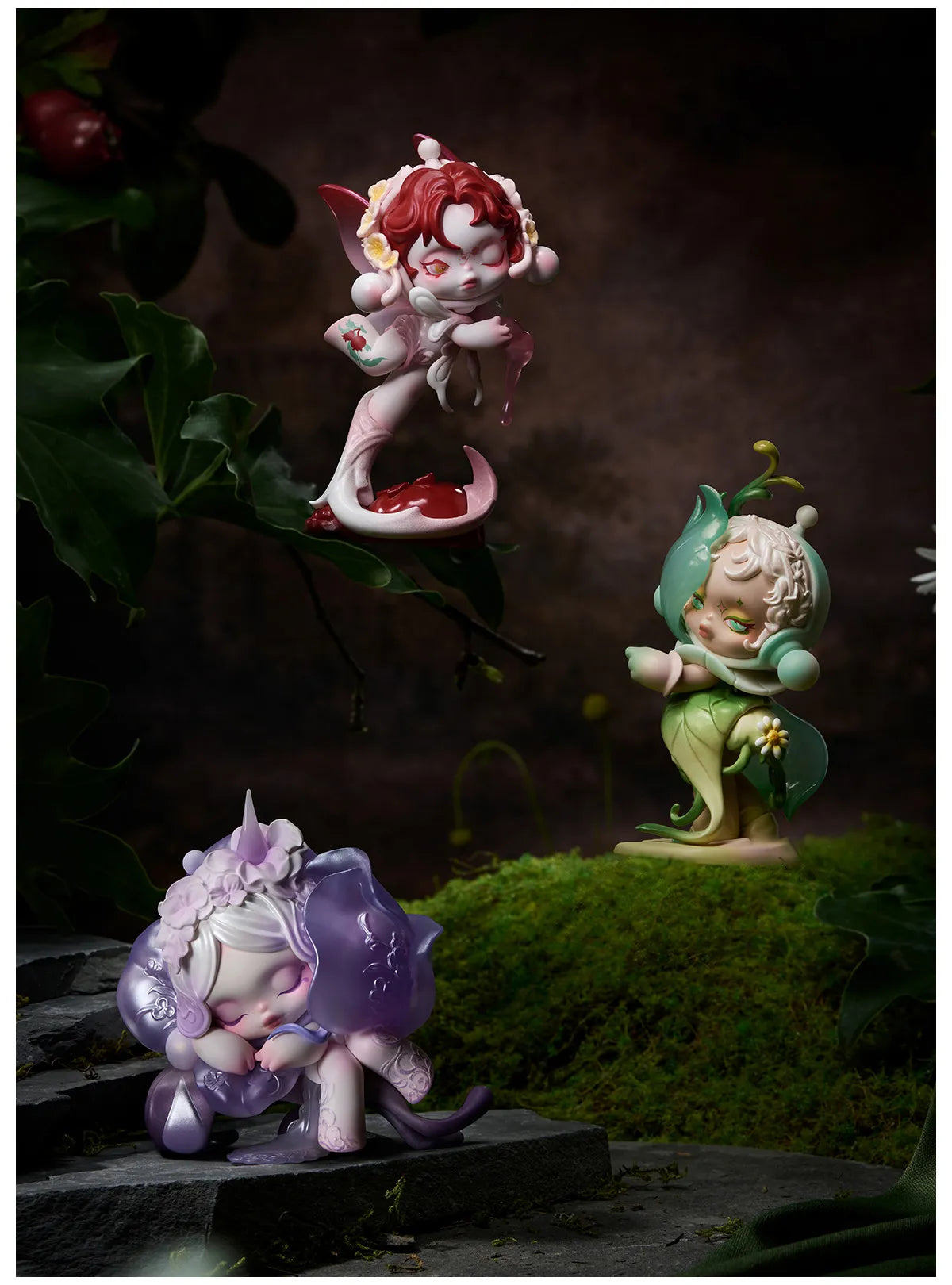 SKULLPANDA Petals in Four Acts Blind Box by Popmart 100% Authentic