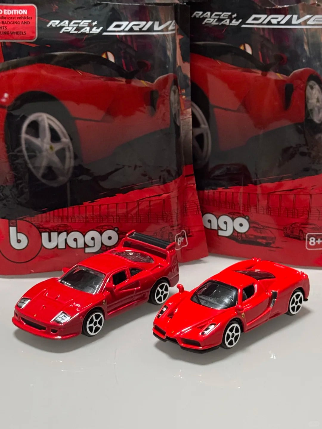 Bburago Race Play Drive Ferrari Blind Box 1:64 scale limited edition