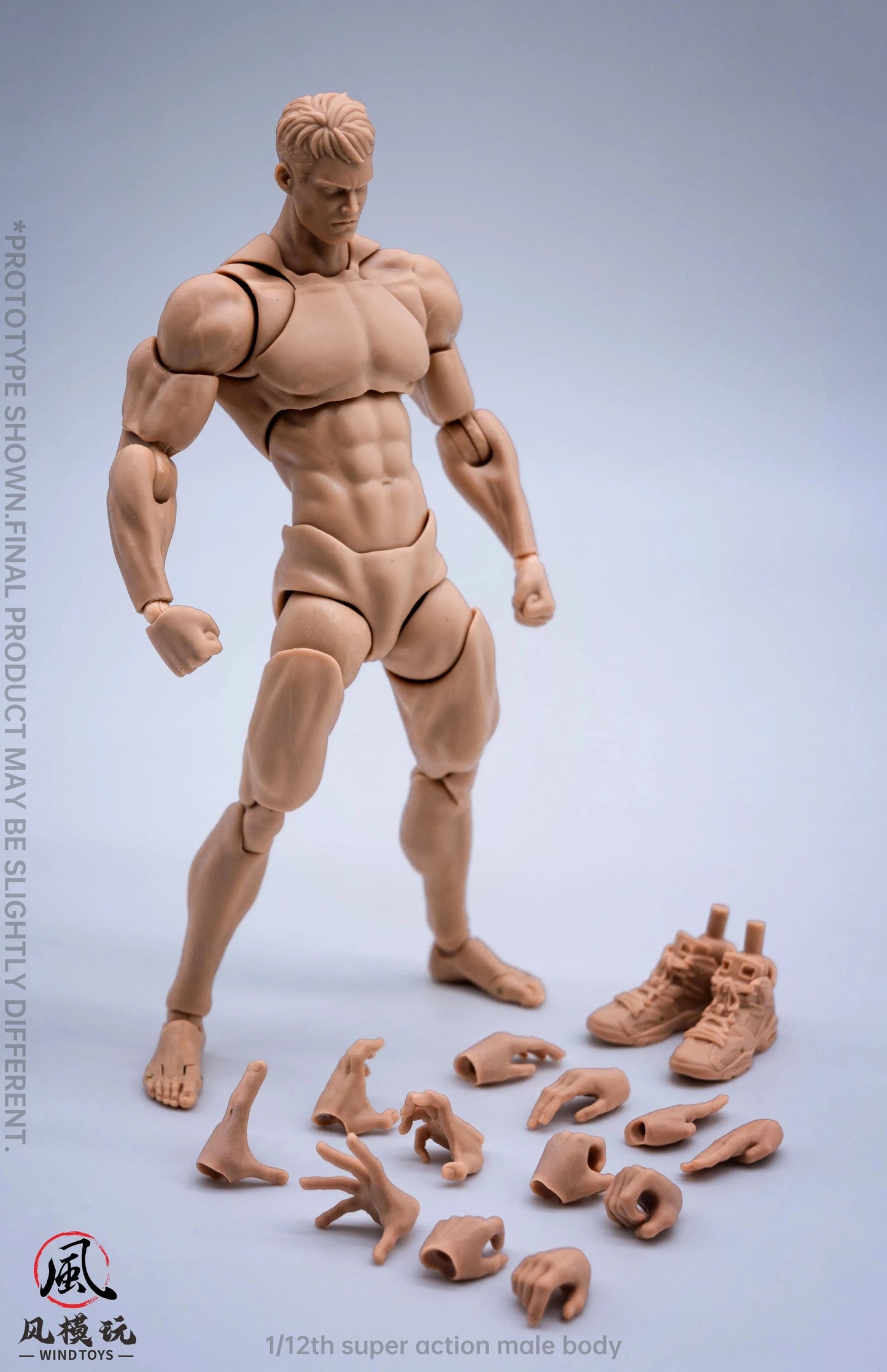 Wind Toys Male Body - 3 Colors 1/12