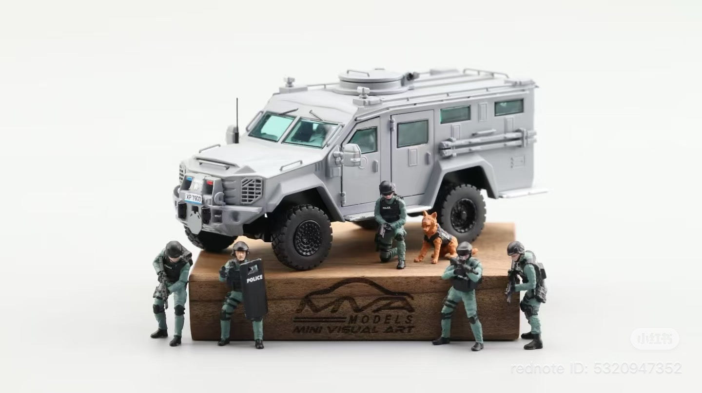 HEC 2026 First Launch Perka x Mini Visual Art Lenco Bearcat 1:64