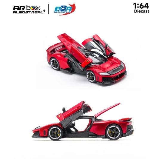 HEC 2026 Exclusive AR Box | BBR 1/64 Ferrari F80 fully open