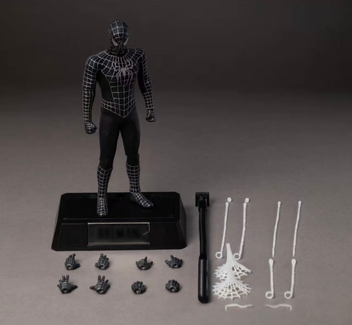 Welike Toys Spider-Man Web Slinger Red & Black Action Figure 1/12