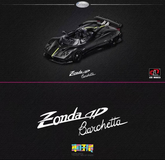 LCD Pagani Zonda HP Barchetta 1/64 scale alloy model car exclusive from Hong Kong Toycar Salon Exhibition 2025 Limited