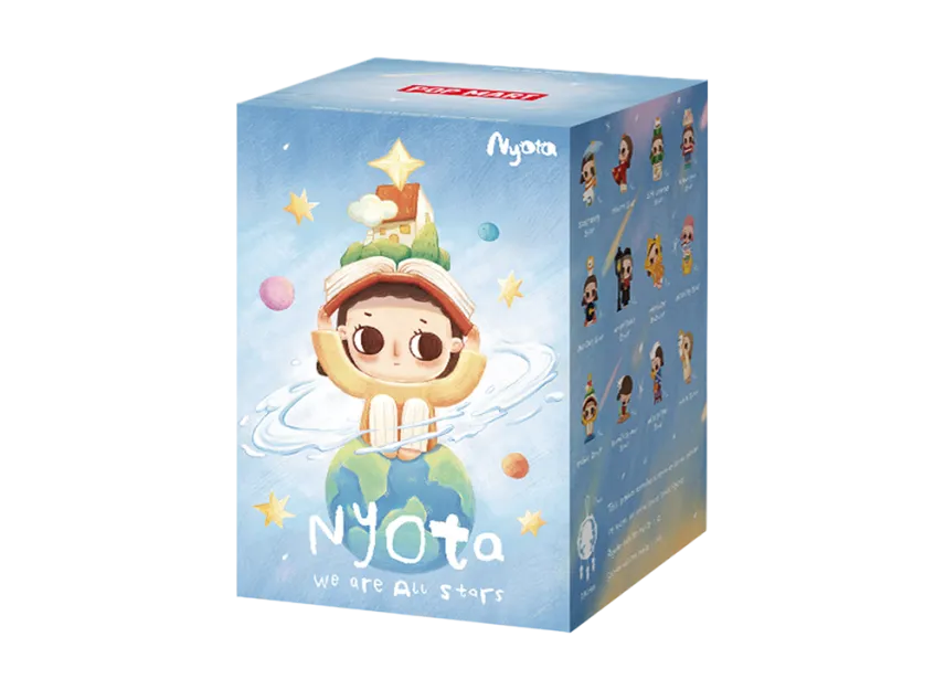 POP MART Nyota We are All Stars Series Figures Blind Box 100% Authentic