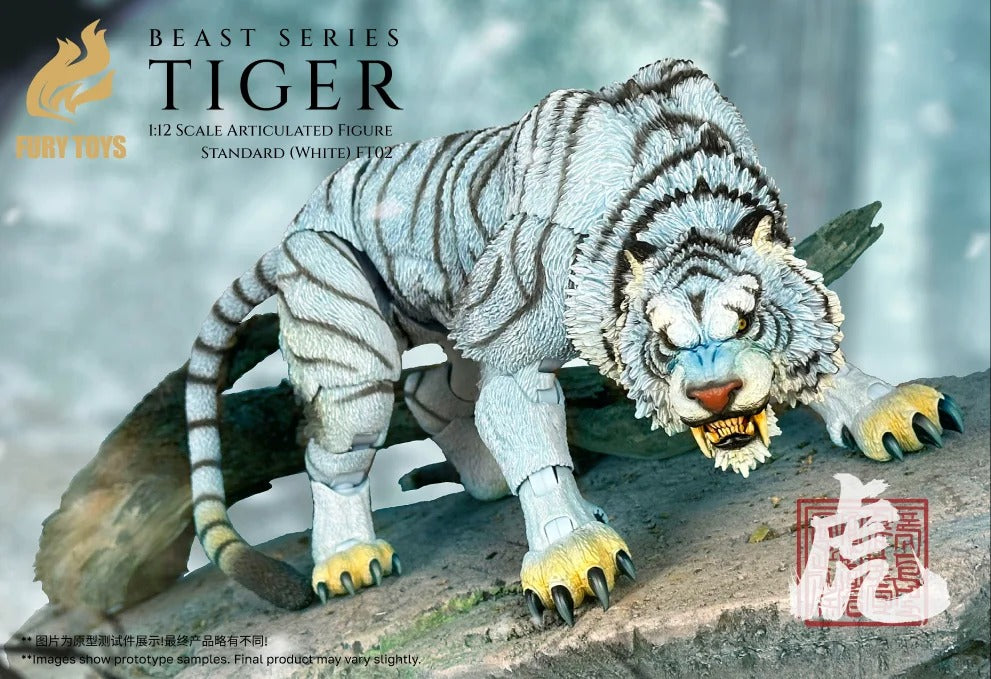 (Preorder) FURY TOYS Beast Series Maya Temple Tiger Ember Fang and Frost Claw FT01/02/03 and 04