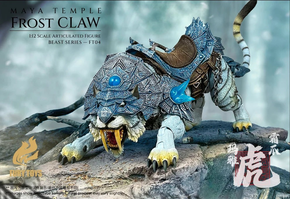 (Preorder) FURY TOYS Beast Series Maya Temple Tiger Ember Fang and Frost Claw FT01/02/03 and 04