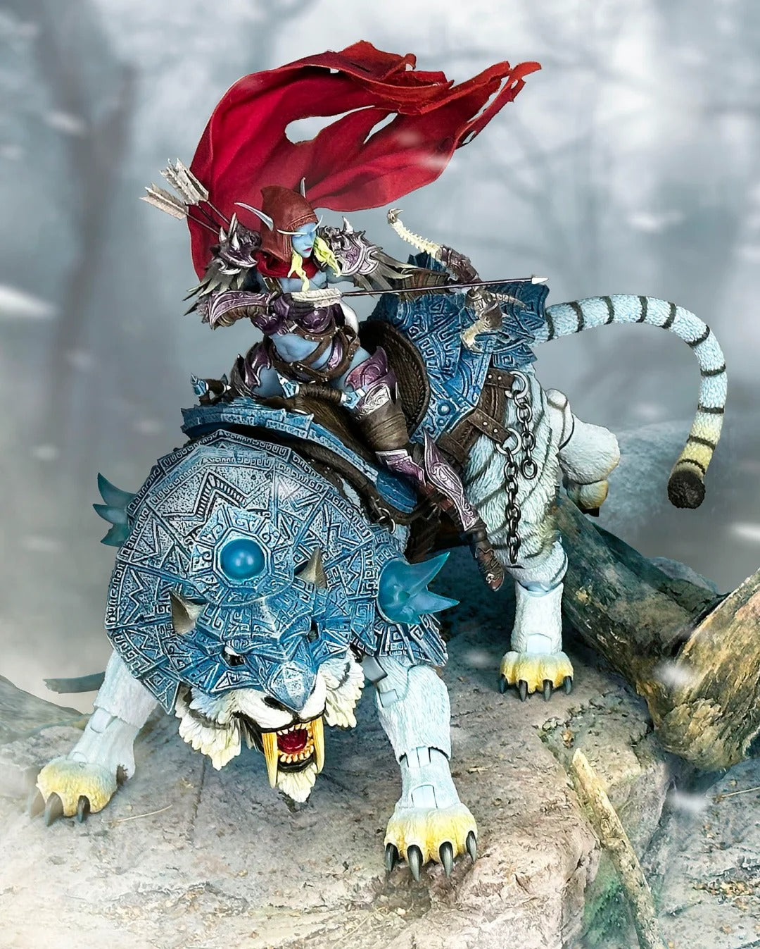(Preorder) FURY TOYS Beast Series Maya Temple Tiger Ember Fang and Frost Claw FT01/02/03 and 04