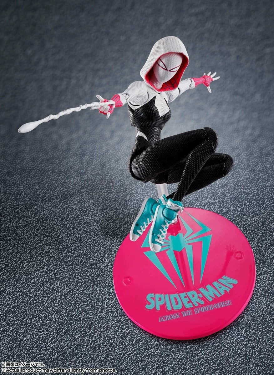 SHF Spider Man Across The Spider-Verse Spider-Gwen Stacy Action Figure