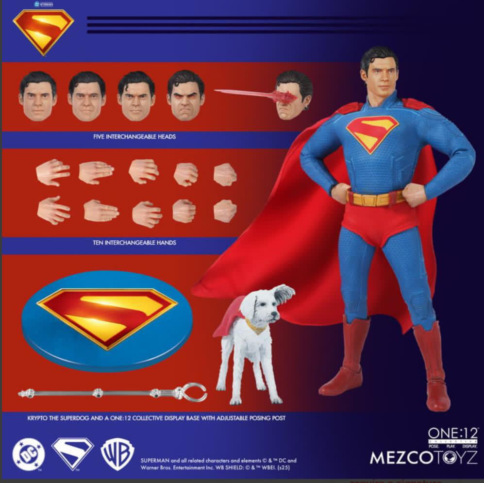 (Pre-Order) Mezco One:12 Collective Superman Action Figure