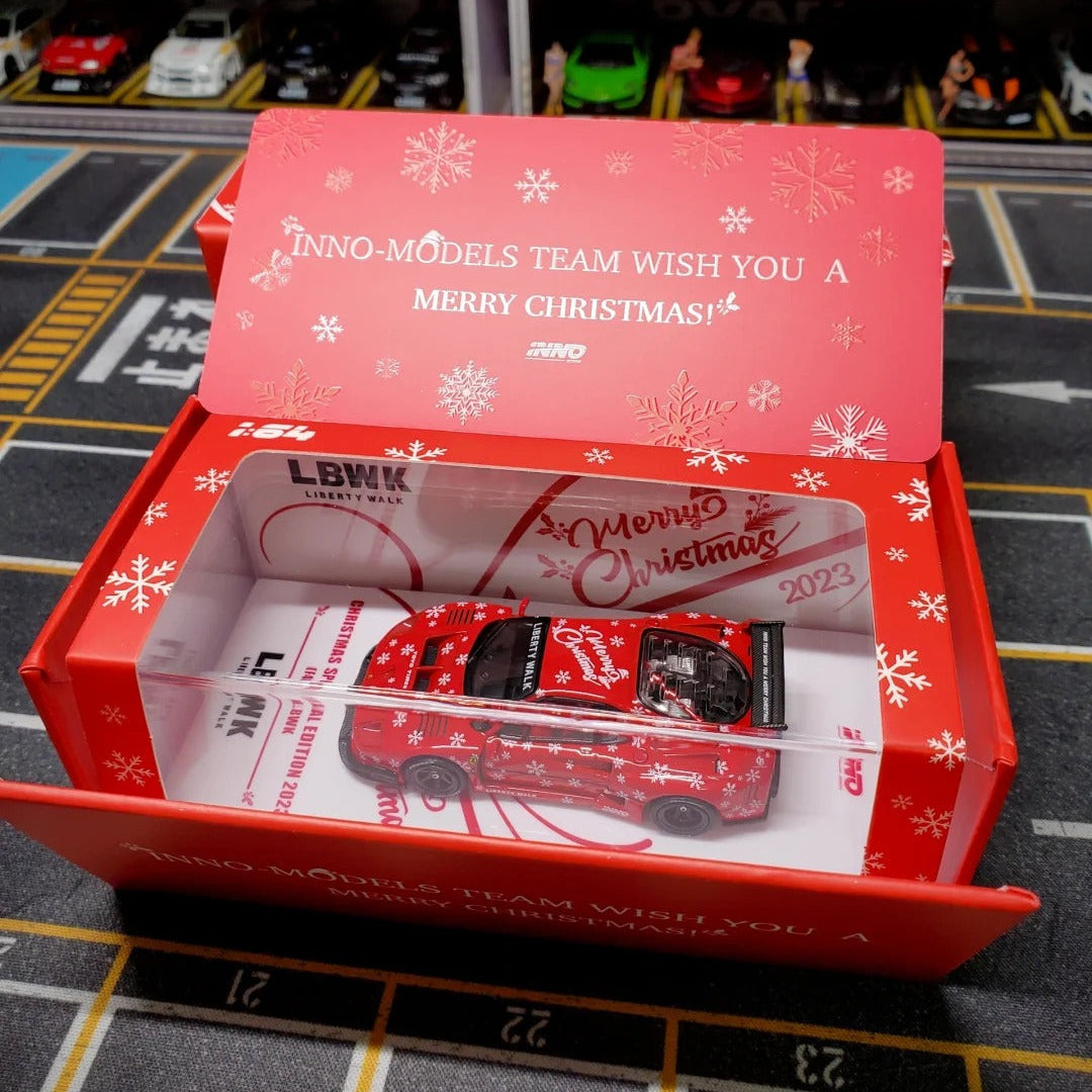 1:64 inno64 Ferrari F40 LBWK Christmas Special Edition 2023