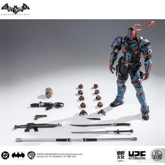 LPZZ BATMAN ARKHAM KNIGHT DEATHSTROKE 1/12 Action Figure (Pre-order)