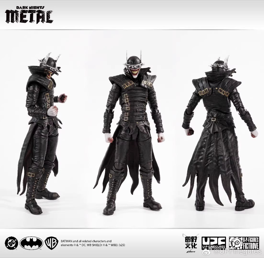 U-P-Finegures LPZZ Dark Nights: Metal/ The Batman Who Laughs- 1/12 Action Figure (Pre-Order)