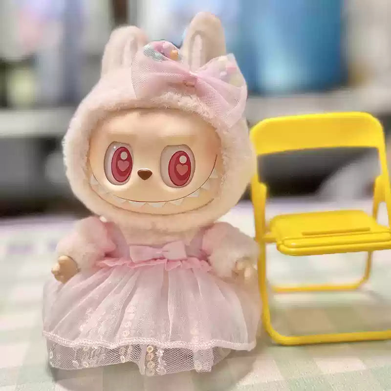 Popmart Labubu Vinyl Plush Clothes - 17cm Vinyl Outfit
