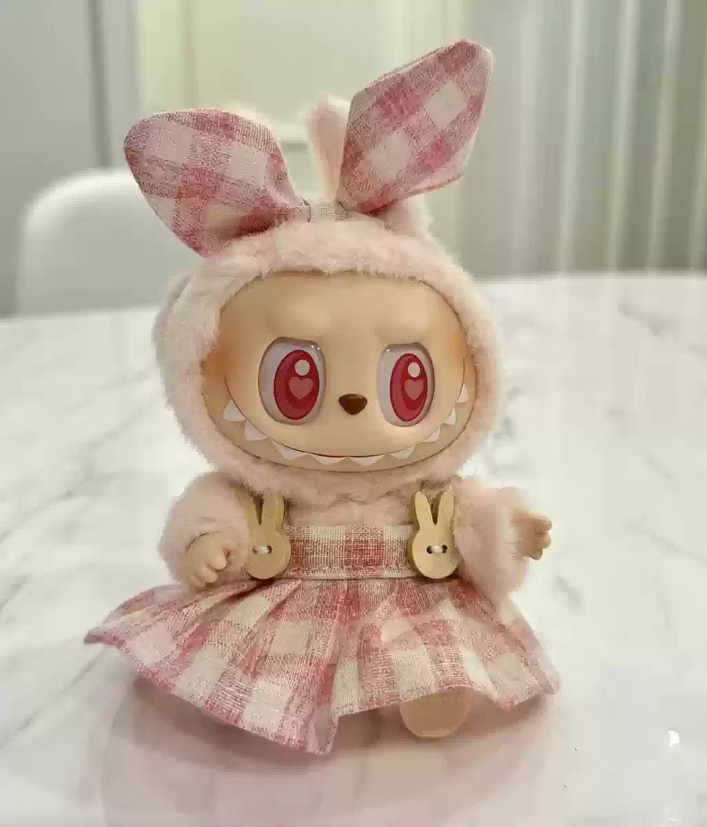 Popmart Labubu Vinyl Plush Clothes - 17cm Vinyl Outfit