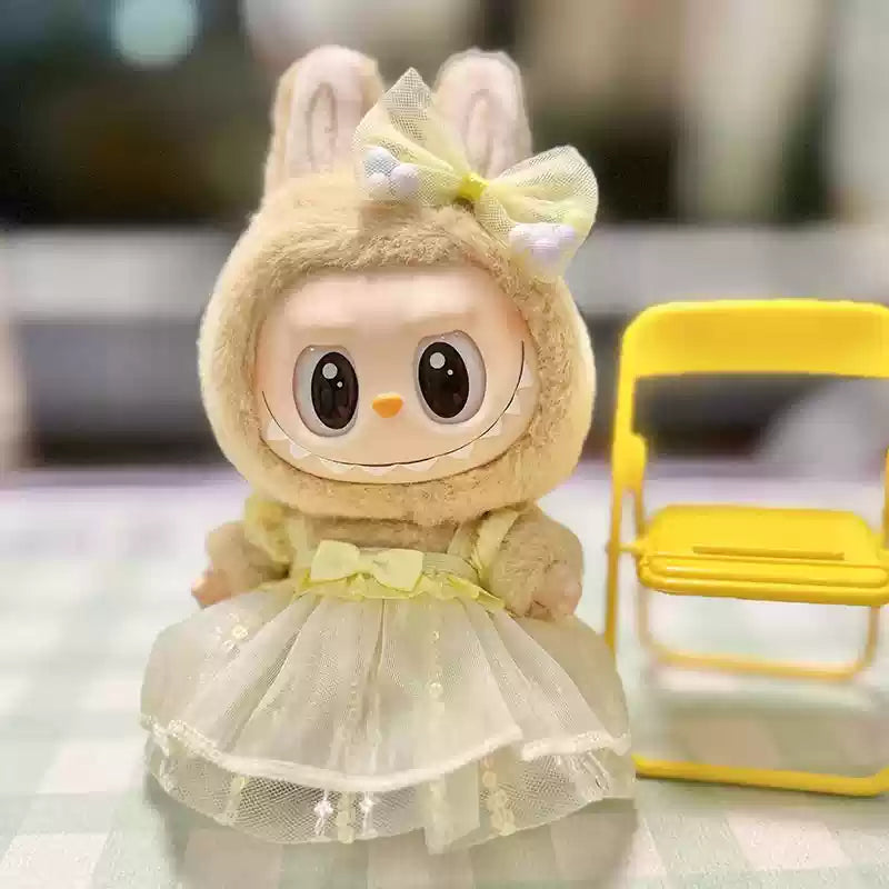 Popmart Labubu Vinyl Plush Clothes - 17cm Vinyl Outfit