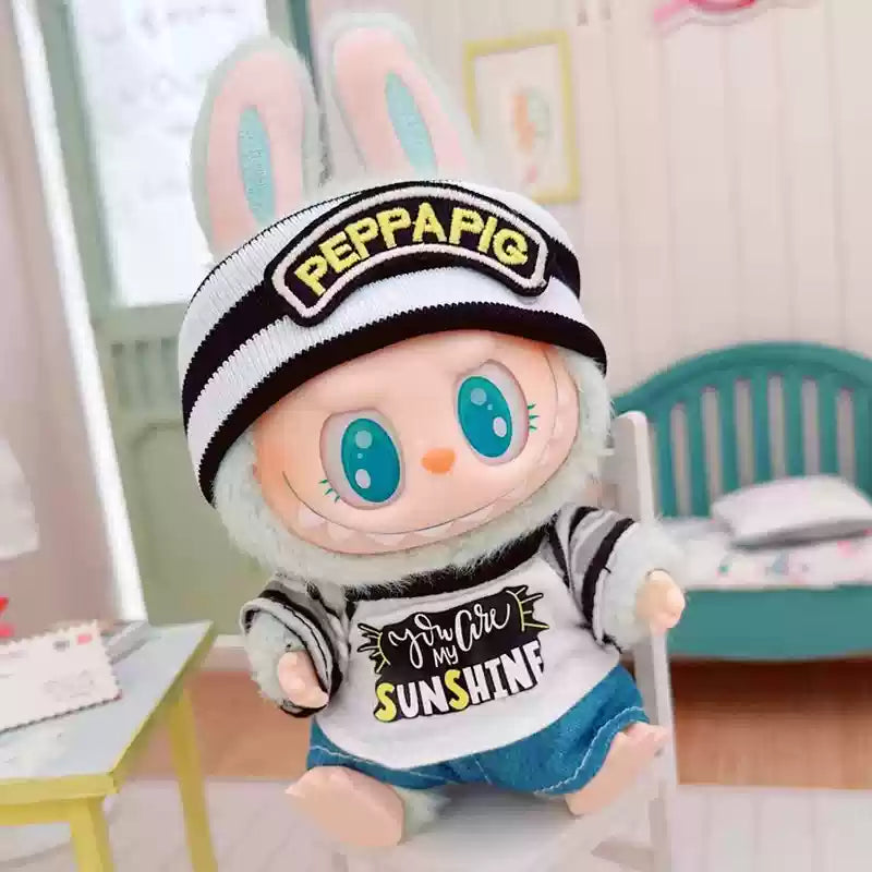 Popmart Labubu Vinyl Plush Clothes - 17cm Vinyl Outfit