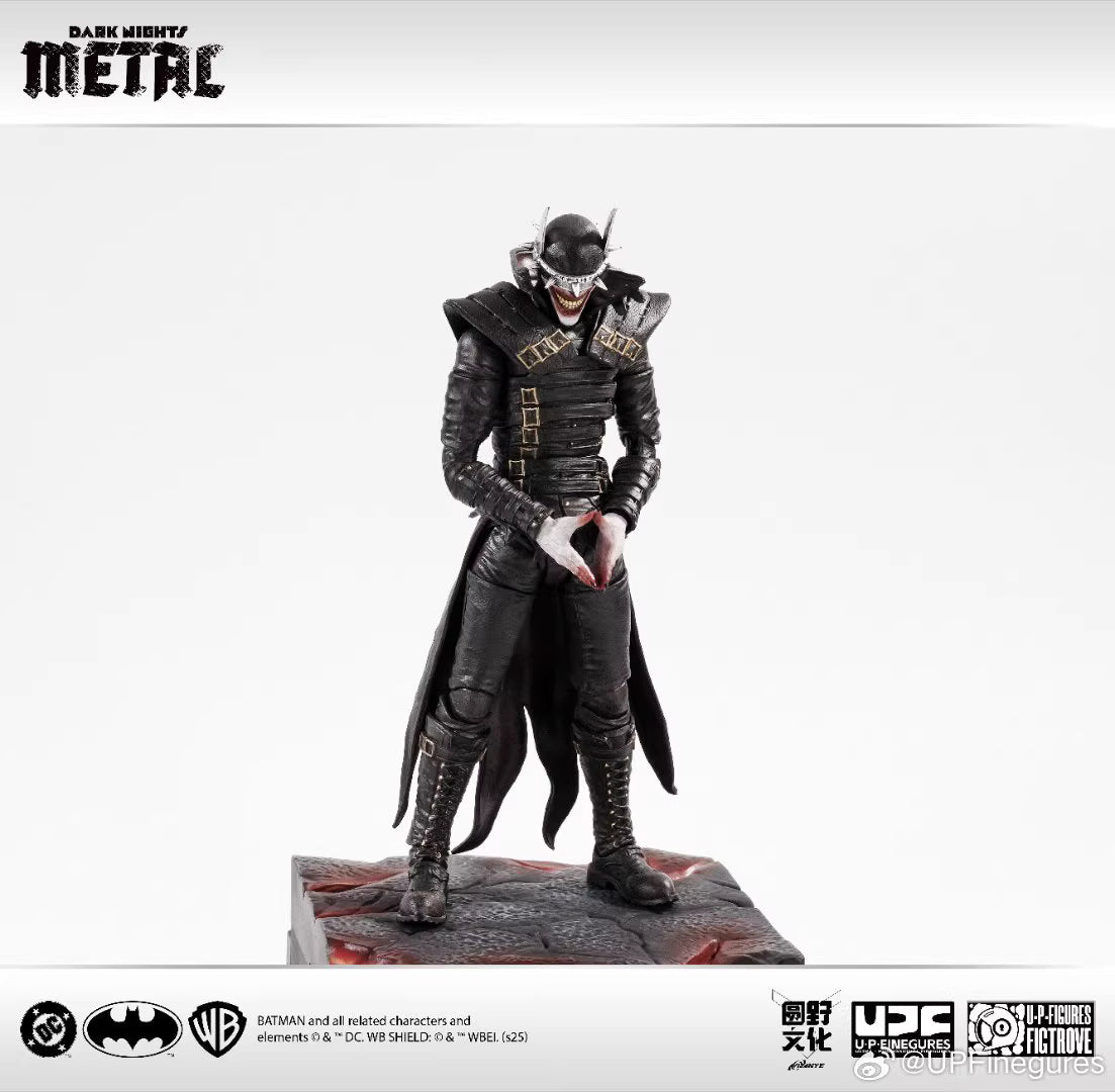 U-P-Finegures LPZZ Dark Nights: Metal/ The Batman Who Laughs- 1/12 Action Figure (Pre-Order)