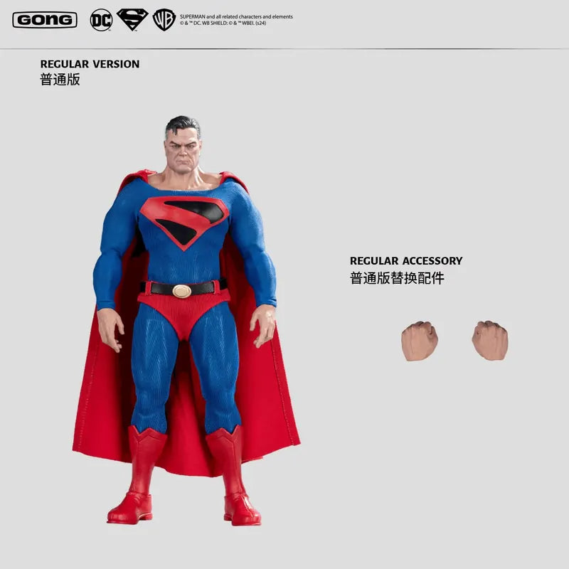 POP MART X Gong Studio 1/12 Kingdom Come Superman Action Figure (Regular Ver.)