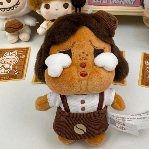 Pop mart Bubble Coffee Factory Series Plush Pendant Blind Box