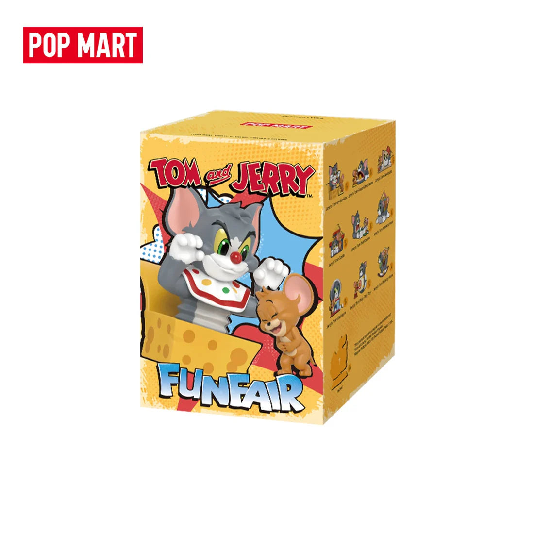 POP MART Tom and Jerry Funfair Series Blind Box Figures 100% Authentic