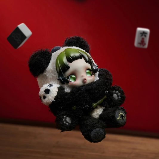 SKULLPANDA Lazy Panda Plush Doll Pendant 100% Authentic by Popmart