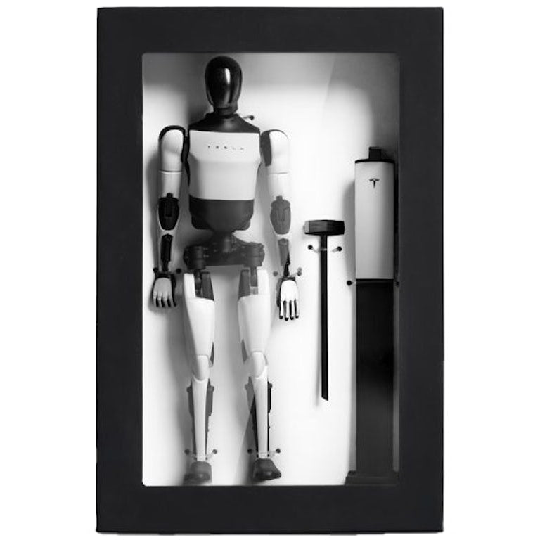 All New The Official Tesla Bot Action Figure