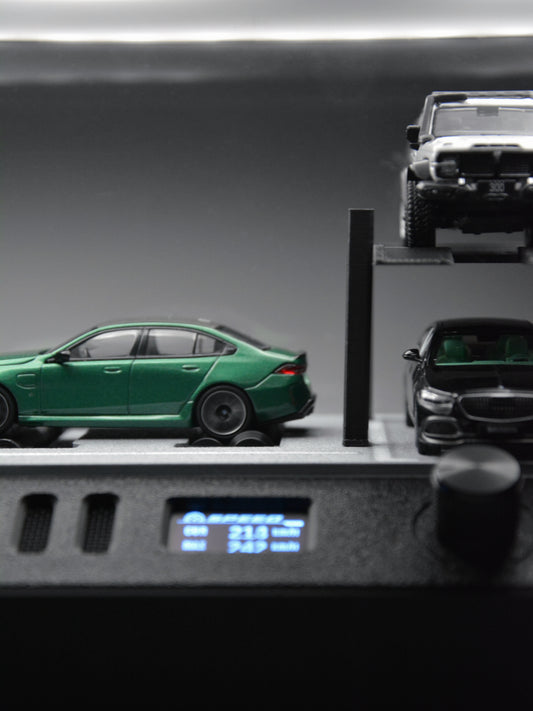 Desktop 1:64 Scale Visible Power Machine Diorama
