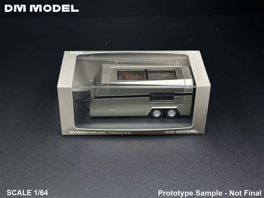 Preorder DM Model Tesla Cybertruck  Camper Van and CyberQuad Alloy 1:64