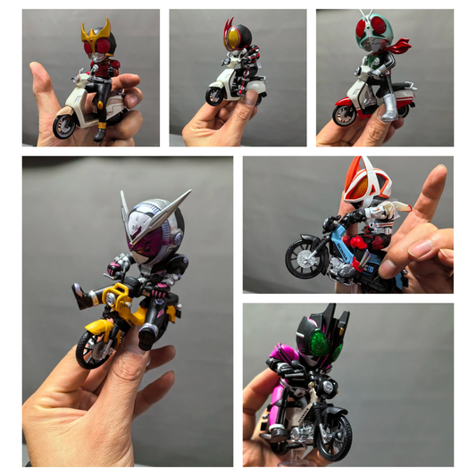 Bandai Namco x BN Figure Q】Kamen Rider x Honda Motorcycle Series Blind Box