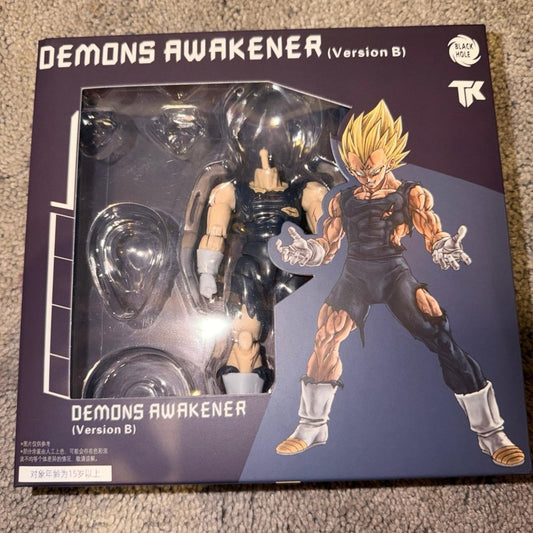 Black Hole & TK Toys Majin Vegeta Demons Avakener Version B Action Figure - Inaboxstore