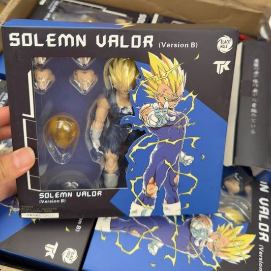 Black Hole & TK Toys Majin Vegeta Solemn Valor Version B Action Figure - Inaboxstore