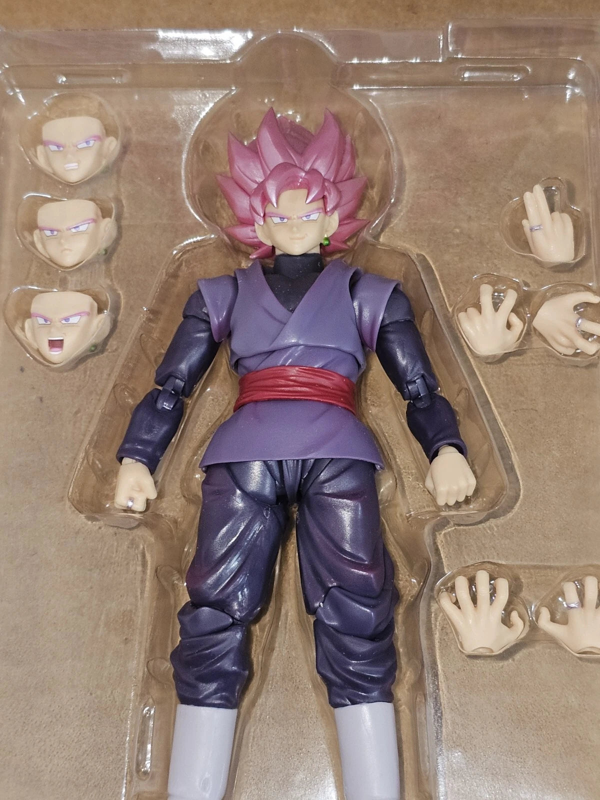 Goku Black Super Saiyan Rosé S.H.Figuarts Action Figure - Dragon Ball Super