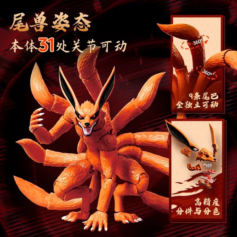 Blokees AE01 Nine Tails (Kurama) Model Kit – Naruto Shippuden - Inaboxstore