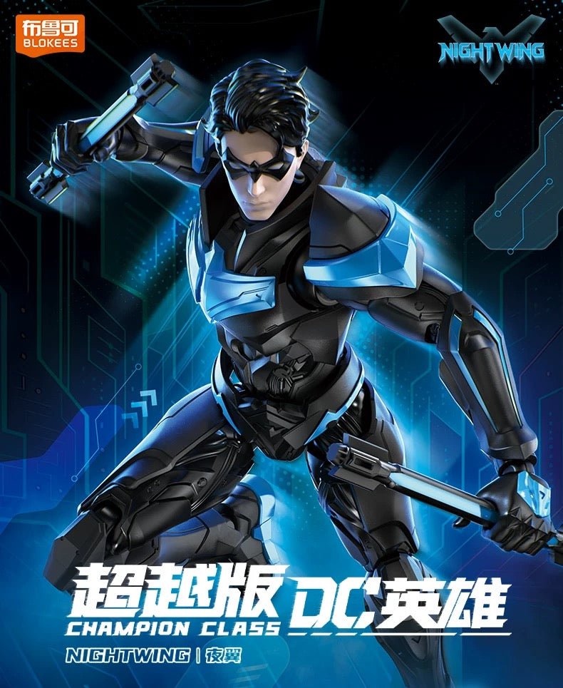 Blokees Champion Class: Nightwing Model Kit - Inaboxstore