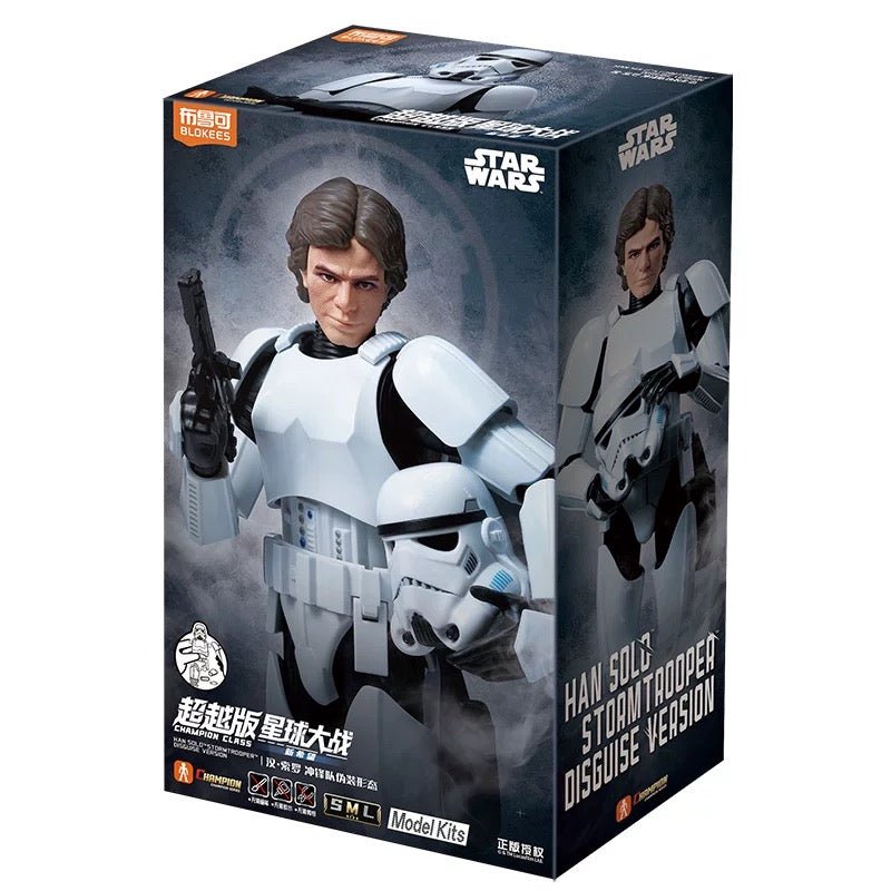 Blokees Champion Class Star Wars Han Solo Model Kit - Inaboxstore