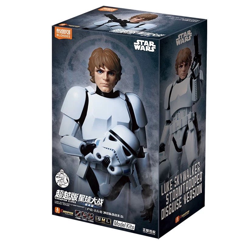 Blokees Champion Class Star Wars Luke Skywalker Model Kit - Inaboxstore