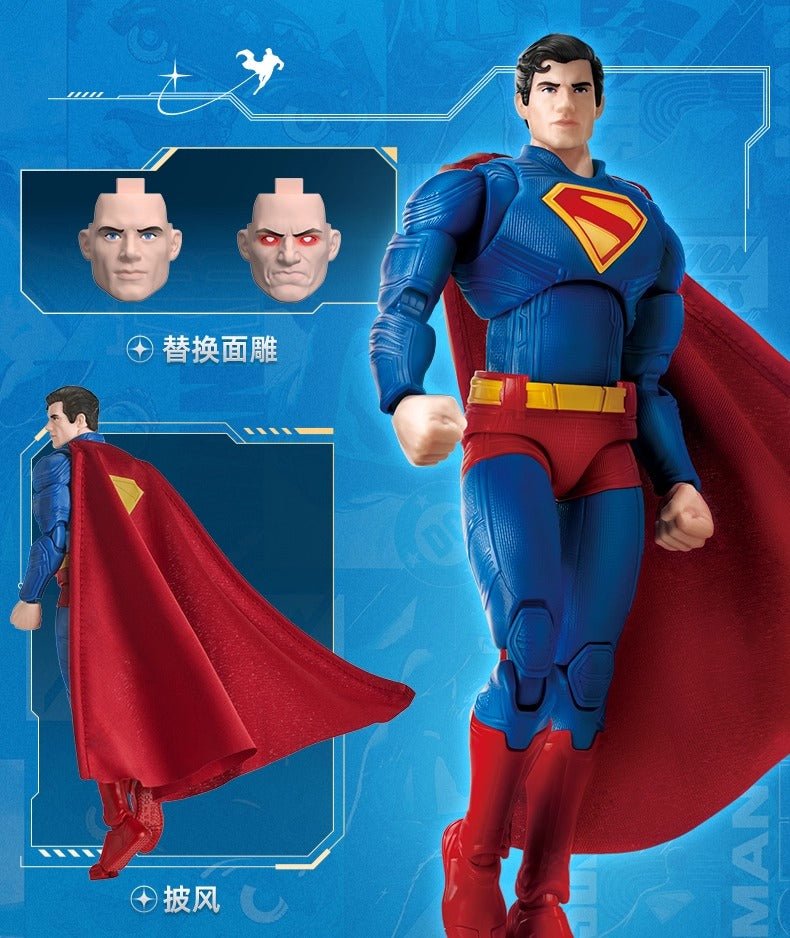 Blokees DC Hero Champion Class Superman Superman & Krypto the Superdog - Inaboxstore