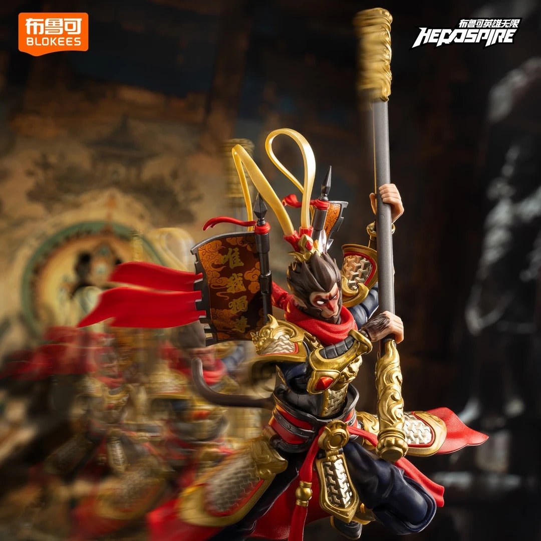 Blokees Herospire Champion Series: Sun Wukong model kit - Inaboxstore
