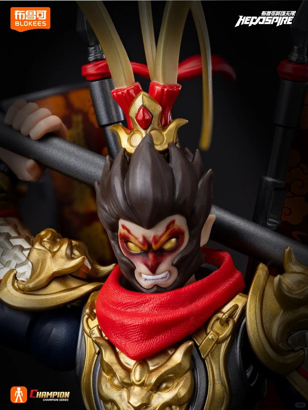 Blokees Herospire Champion Series: Sun Wukong model kit - Inaboxstore